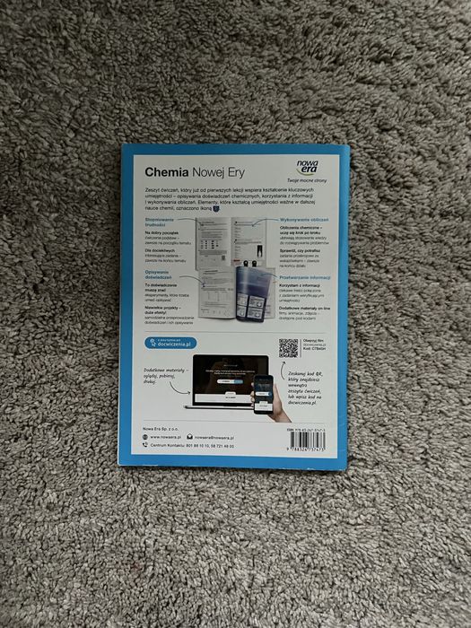 Zeszyt ćwiczeń Chemia Nowej Ery 7