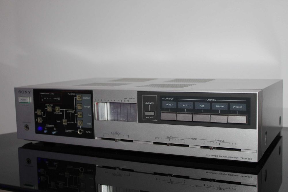 SONY TA-AX360 Wzmacniacz stereo hi-fi Made in Japan vintage Wysyłka