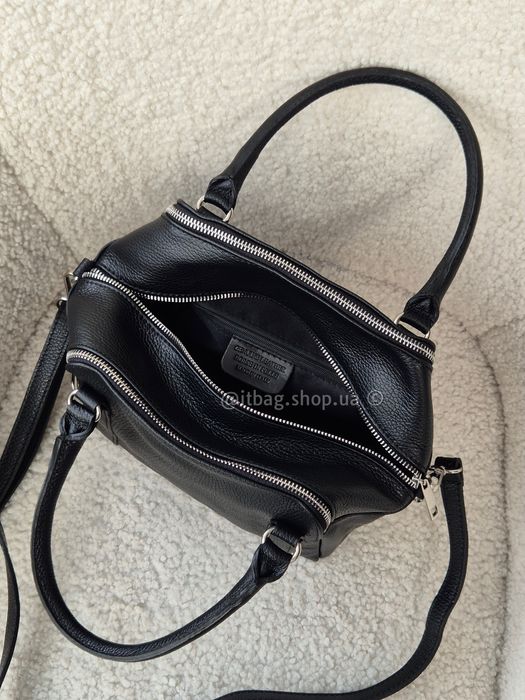 Італійська шкіряна сумка 3 відділа. Кожаная сумка Италия