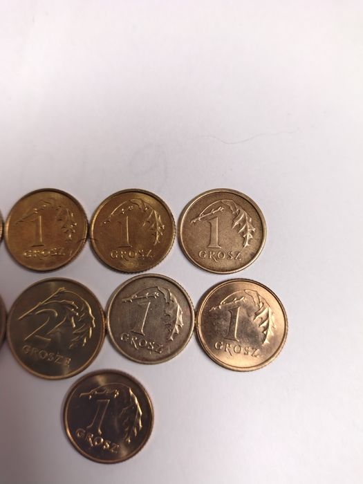 Monety 1 groszowe z lll RP