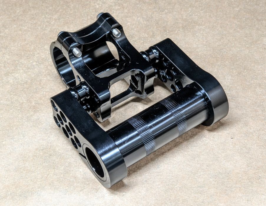 Вынос Для Велосипеда Самоката Регулируемый Алюминиевый 25.4/31.8