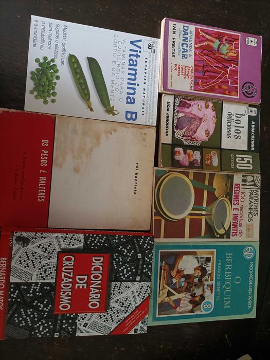 8 Livros Romance, Gastronomia, Práticos, a Partir de