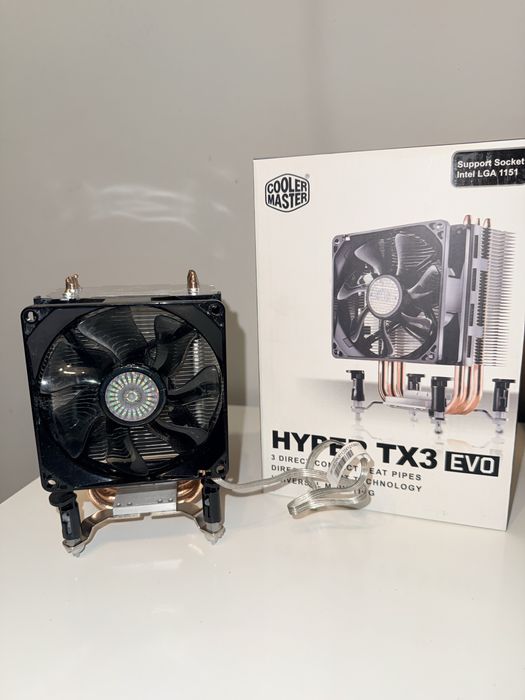 Chłodzenie CPU Cooler Master Hyper TX3 EVO + zestaw wentylatorow