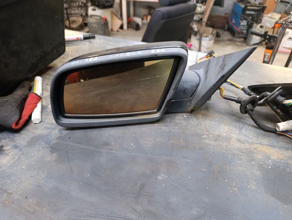 BMW E60 lusterka elektrycznie składane,fotochrom