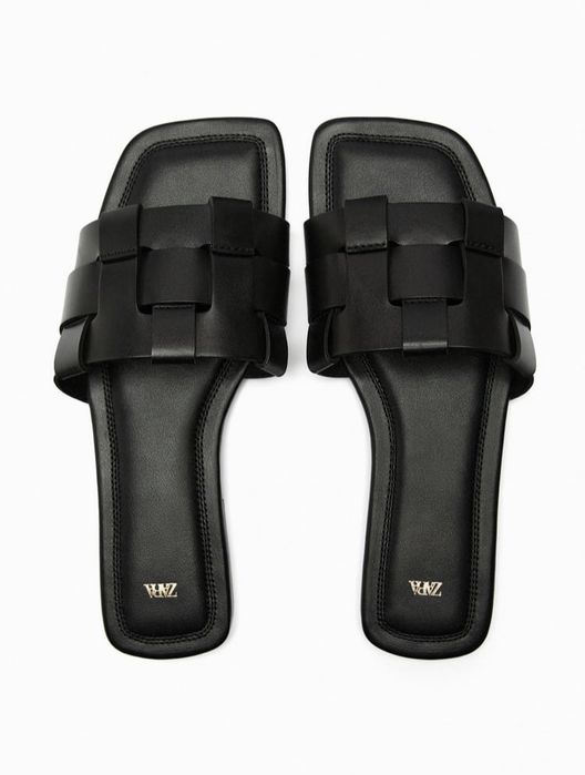 Шкіряні капці Zara 38