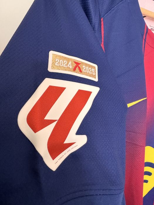 FC Barcelona, Robert Lewandowski, nowa z metkami, rozmiar XL, full patch LM
