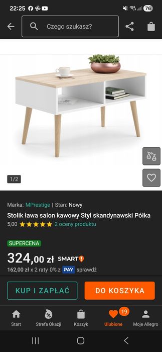 Stolik kawowy  ława