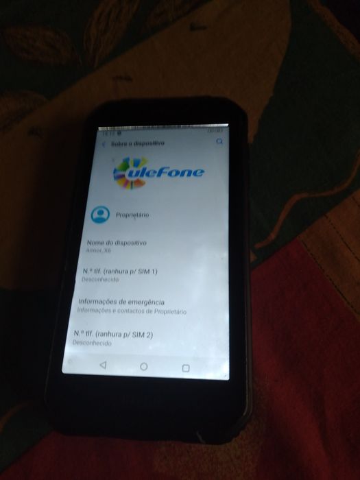 Telemóvel Vulcanizado  Ulefone Armor X6