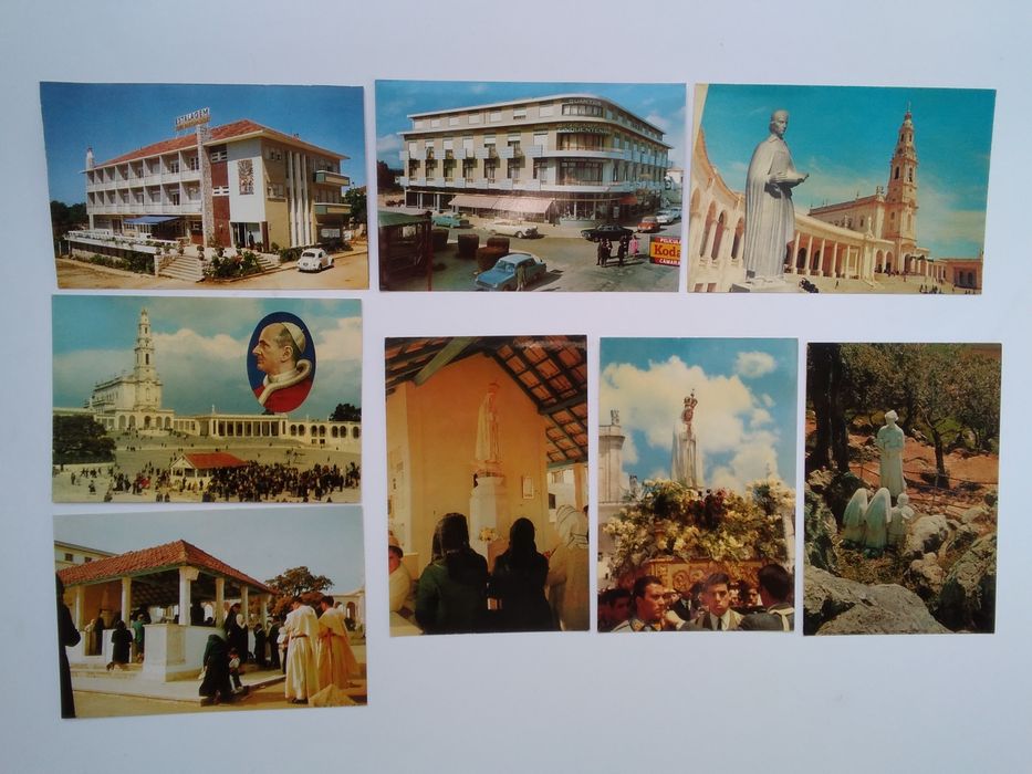 Fátima postais antigos