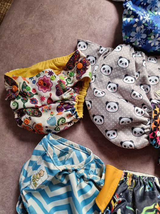 14 pieluszek otulaczy wielorazowych