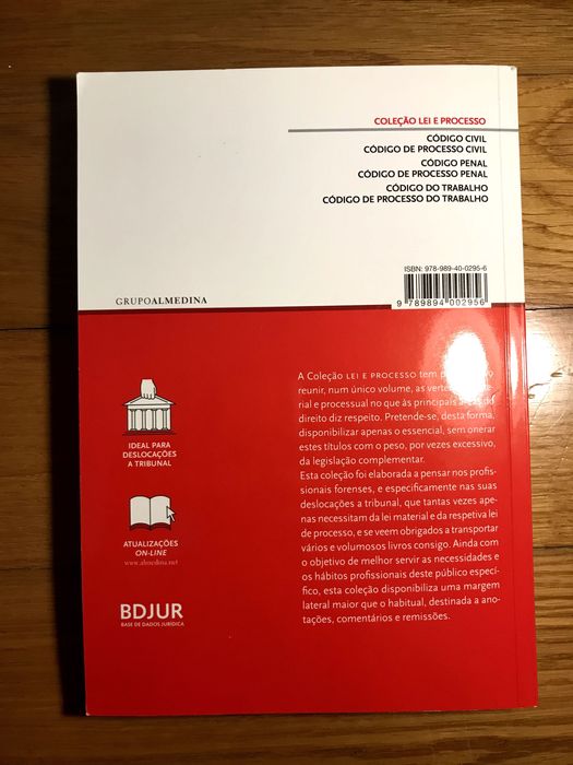 Código do Trabalho e Código de Processo do Trabalho