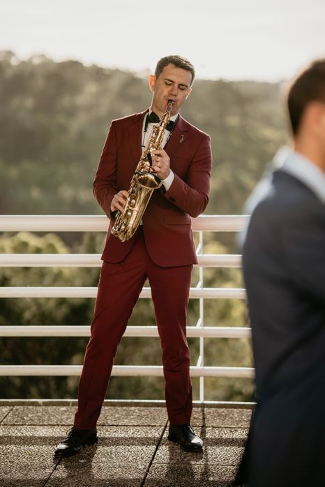 Saxofonista profissional