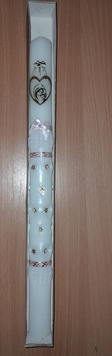 Świeca / gromnica do chrztu