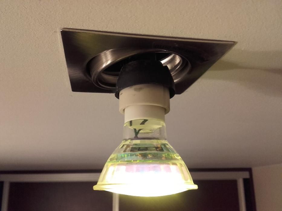 Żarówka LED warm white, GU10, 1W, 230V