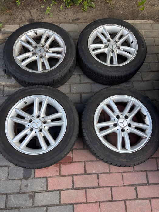 Alufelgi 5x112 ET37 Opony 205/55 R16 Mercedes