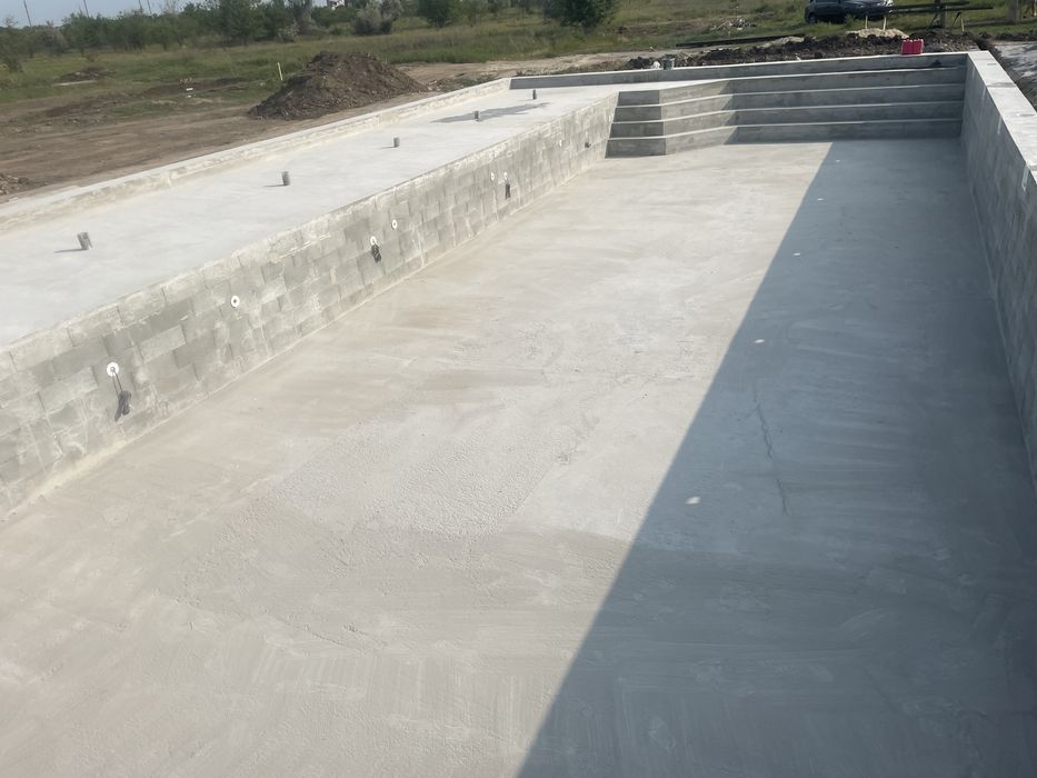 Строительство бетонных бассейнов в Днепре и области