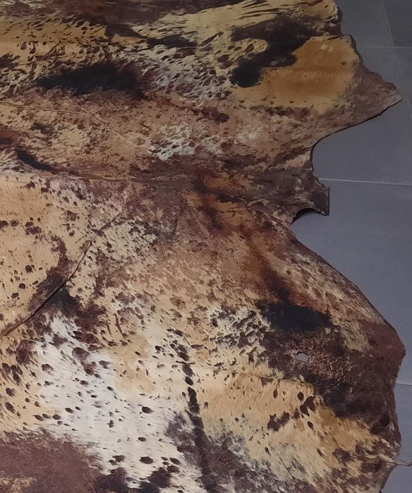Tapete em pele de vaca natural- novo preço
