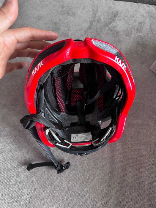 Велошолом KASK Protone червоний розмір M (52-58 см)