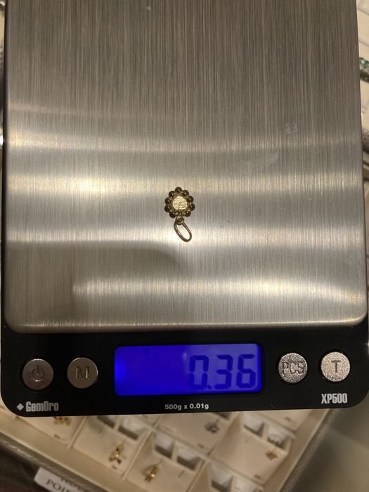 Złote zawieszki wisiorek naszyjnik barok eklektyzm vintage