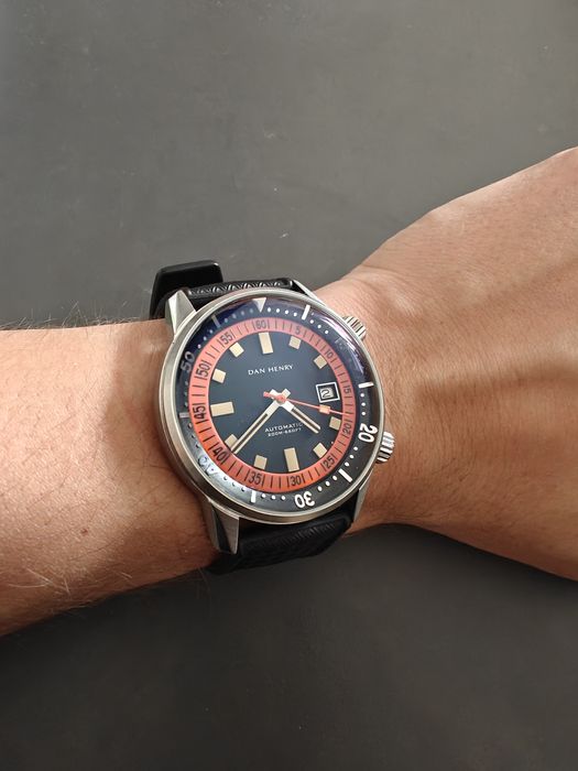 Zegarek Dan Henry 1970 automatic 44mm limited edition