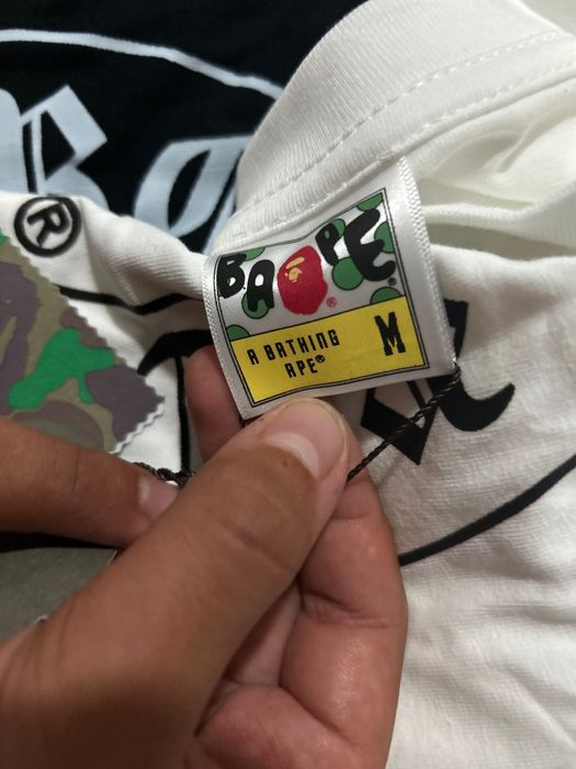 T shirt BAPE x Chrome Hearts