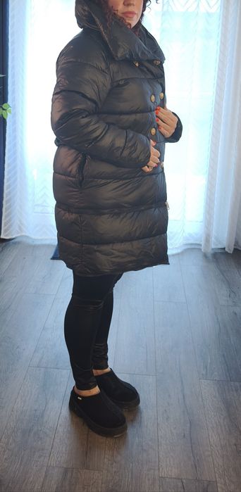 Kurtka płaszcz zimowa  lekka xl/xxl