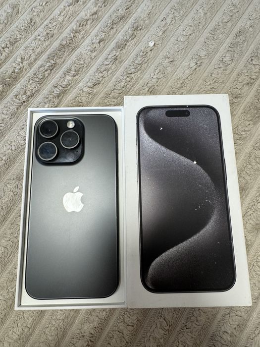 Iphone 15 pro 128 black titan neverlock