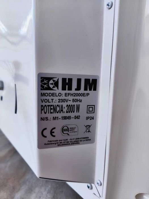 Emissor Térmico HJM EFH 2000W