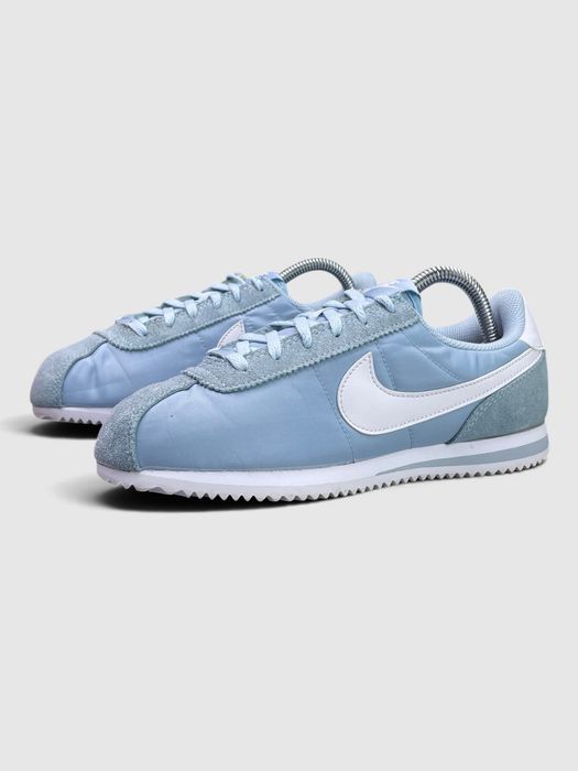 Buty Sportowe Nike Cortez Textile Biały Jasnoniebieski Rozmiar 36.5