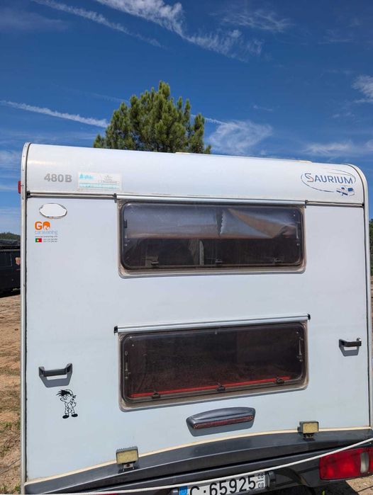 Caravana Saurium 480 - 2006 Autónoma c/Solar+Avançado | Excelente Estado