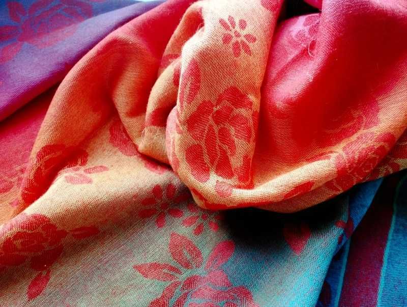 Apaszka pashmina kaszmirowa cudowna