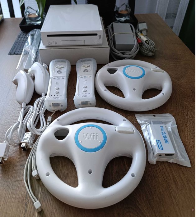 Nintendo WII najlepsza 128GB 80 gier. Hardware MOD 2026!