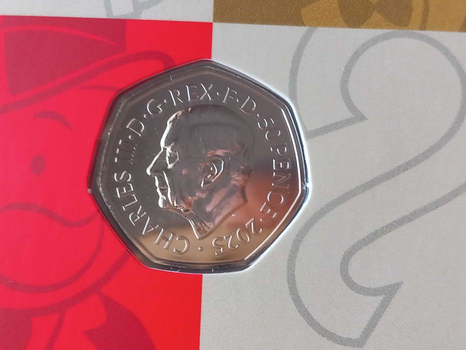Moeda 50 Pence "Monopólio" 2025