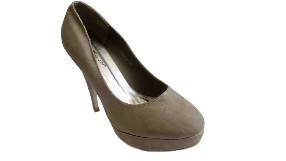 czółenko  na platformie  szpilka 12,5 cm  39