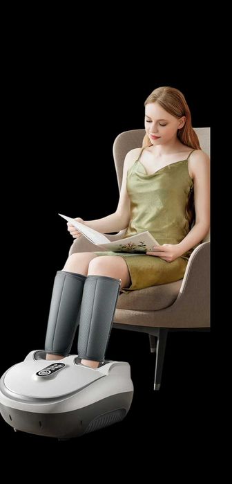 Masażer Stóp Ekskluzywny Premium 4D do Stóp i Nóg z Podgrzewaniem