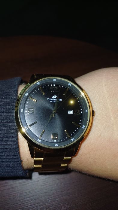 Zegarek timemaster zloty