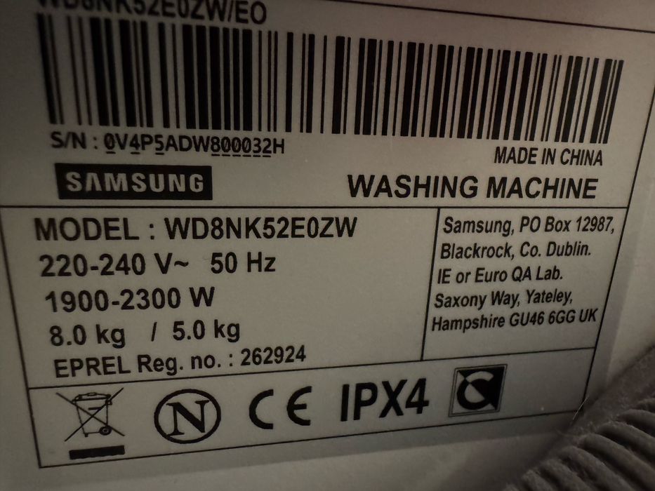 Pralko-suszarka Samsung