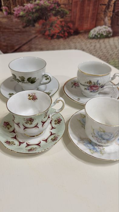 Чашки кофейные , фарфор , Англия