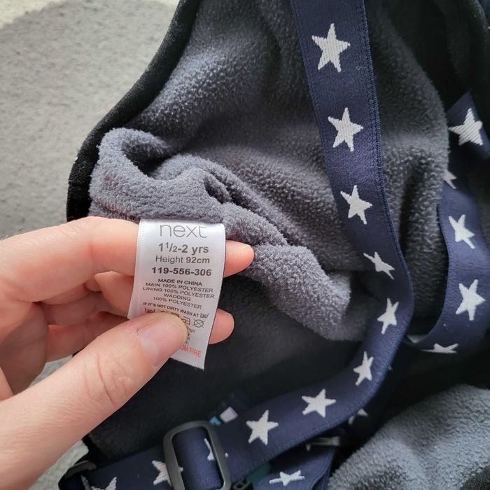 Spodnie zimowe dla chlopca rozmiar 92