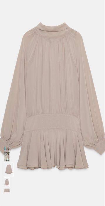 Сукня zara атлас