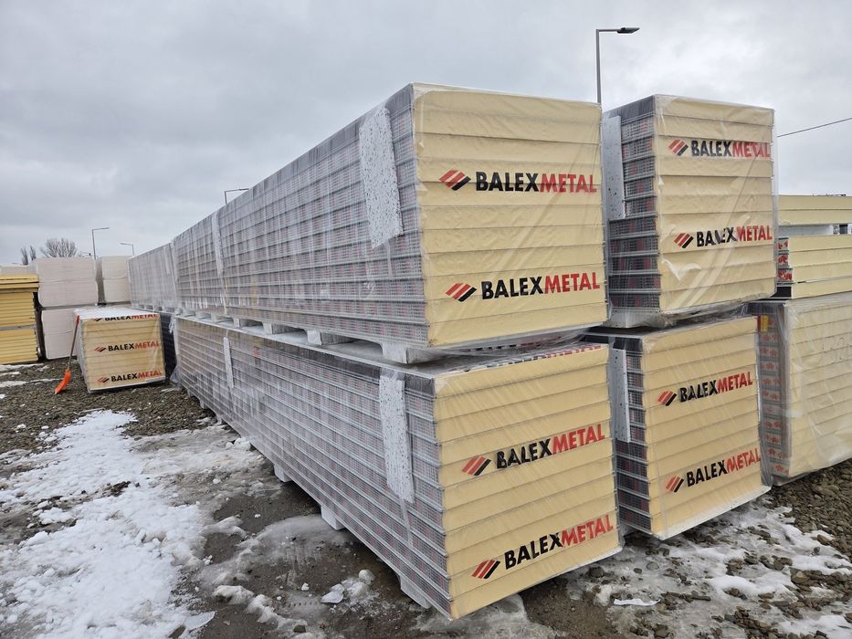 Płyta warstwowa ścienna pir 10 cm 9006