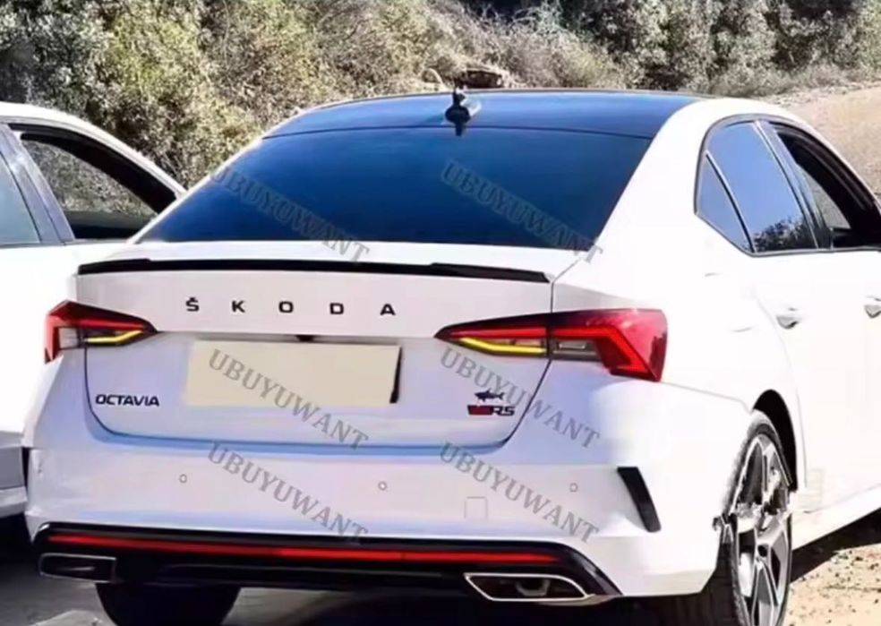 Спойлер Skoda Octavia накладка на багажник бленда шкода октавия спойлер октавія