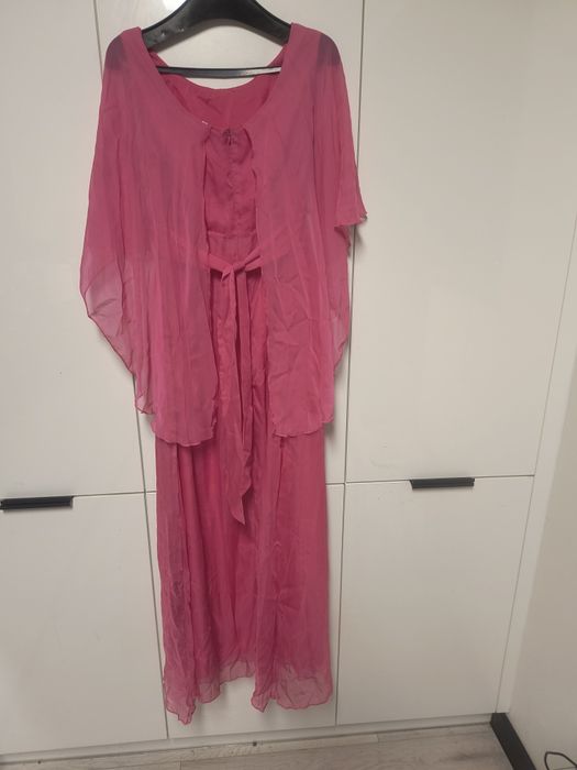 Sukienka różowa elegancka