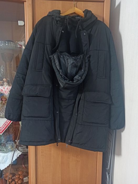 Зимова слінгокуртка 3 в 1  (для вагітних)