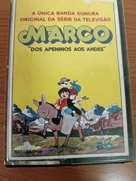 Cassete K7 Marco música - raro