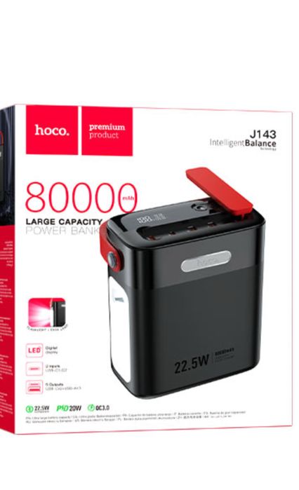 Павербанк Hoco j143 80000mAh 22.5W