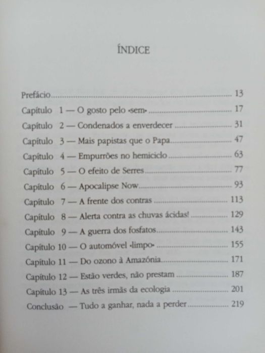 Verdes, a encenação ecológica - Roger Cans