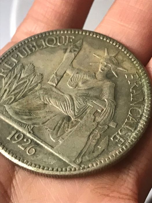 Duża moneta francuska antyk