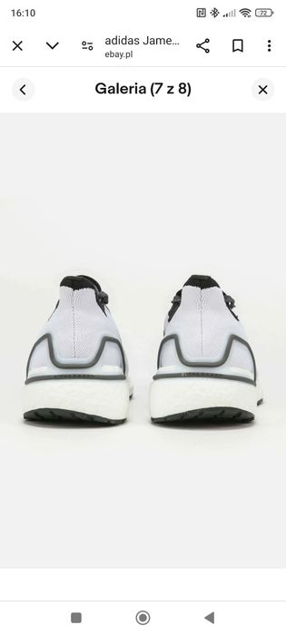 adidas James Bond 007 Ultra Boost Summer Ready białe trampki do biegan