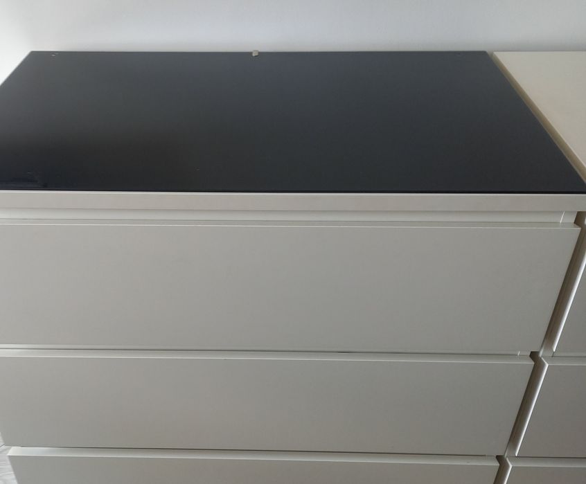 Szyba blat na komodę malm